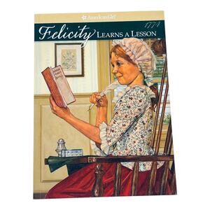 American Girl Felicity Learns Lesson Book Pleasant Co Childrens Paperback Story